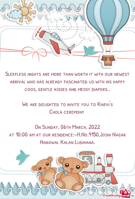 We are delighted to invite you to Karvi