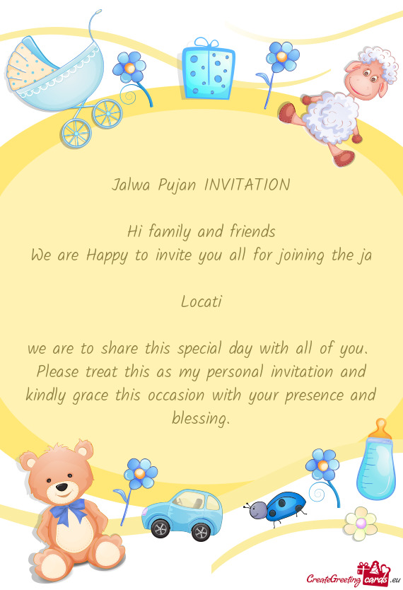 We are Happy to invite you all for joining the ja