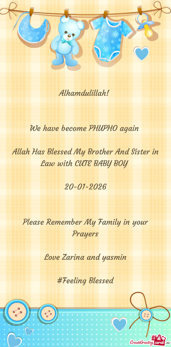 We have become PHUPHO again