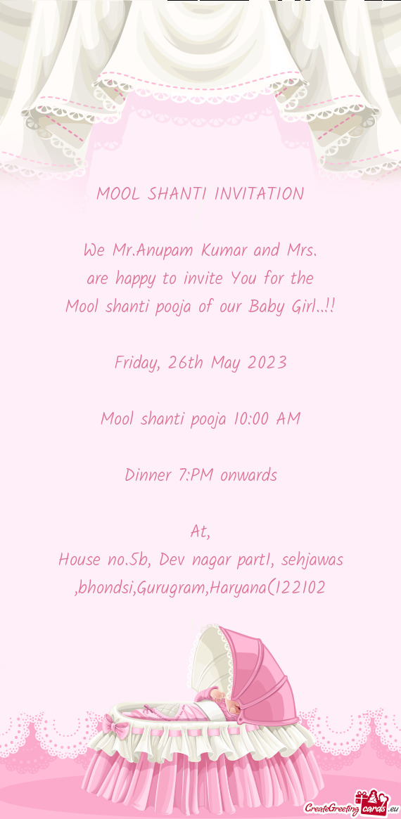 We Mr.Anupam Kumar and Mrs