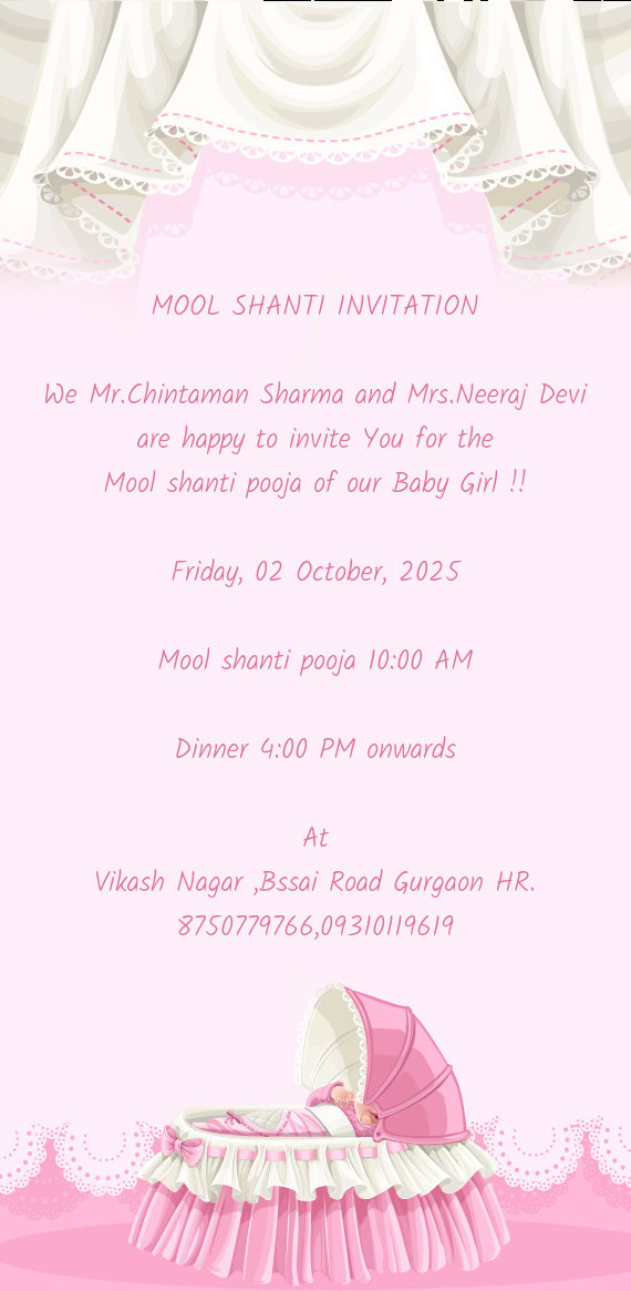 We Mr.Chintaman Sharma and Mrs.Neeraj Devi