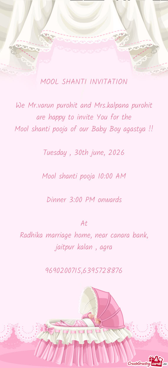 We Mr.varun purohit and Mrs.kalpana purohit