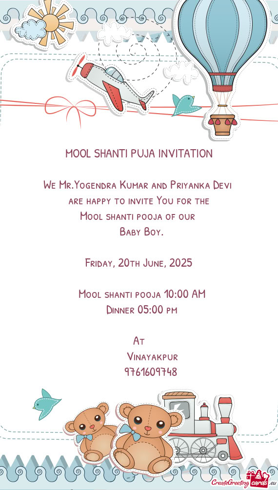 We Mr.Yogendra Kumar and Priyanka Devi