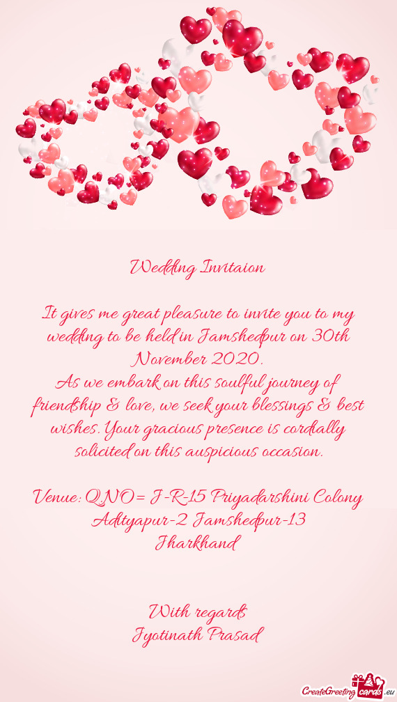 Wedding Invitaion