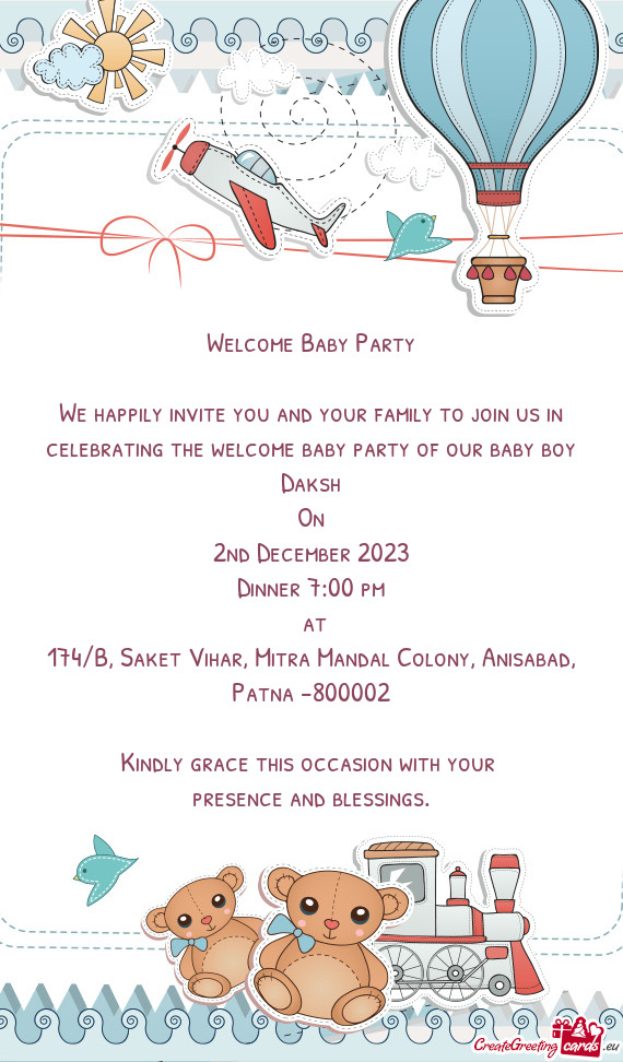 Welcome Baby Party