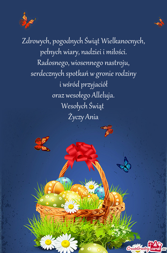 Wesołych Świąt Ania
