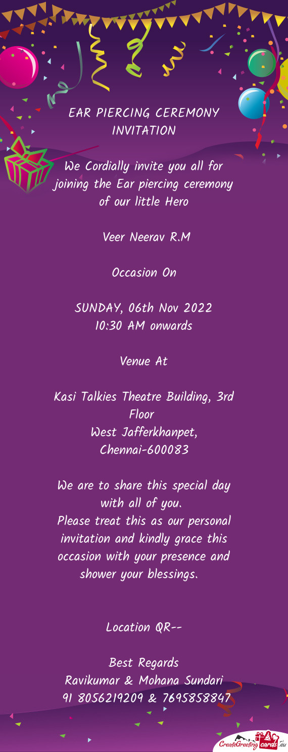 West Jafferkhanpet, Chennai-600083