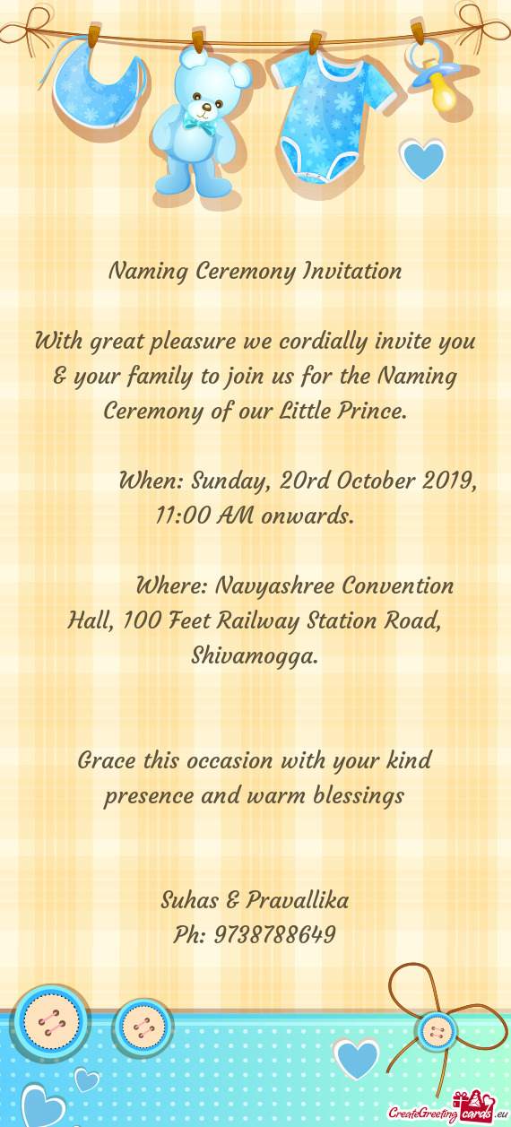 When: Sunday, 20rd October 2019, 11:00 AM onwards