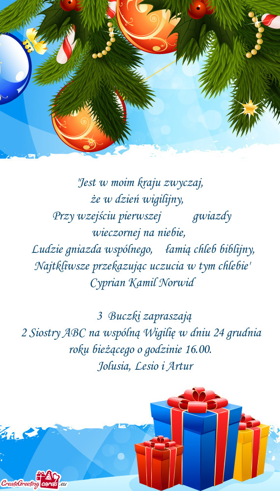 Wieczornej na niebie