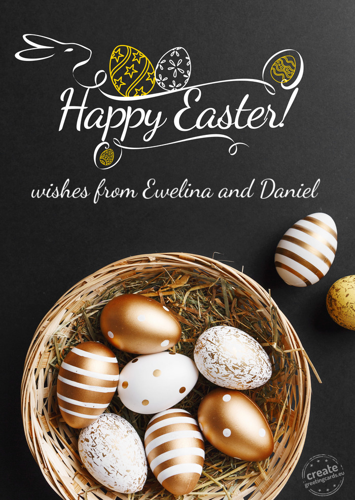 Wishes from Ewelina and Daniel