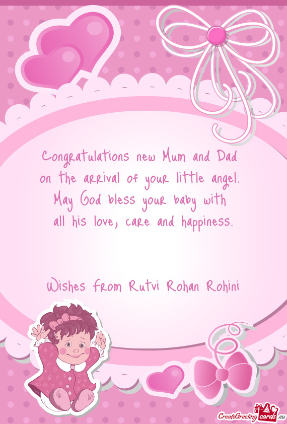 Wishes From Rutvi Rohan Rohini
