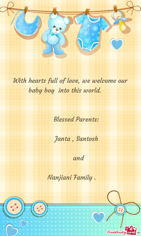 With hearts full of love, we welcome our baby boy into this world.💐💕