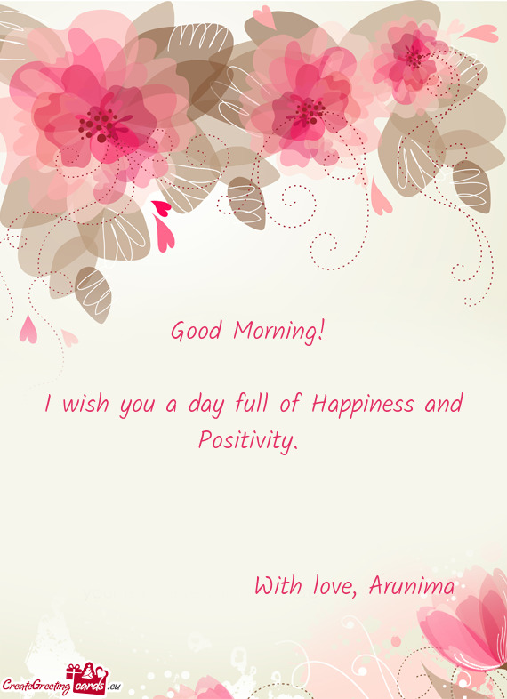 With love, Arunima