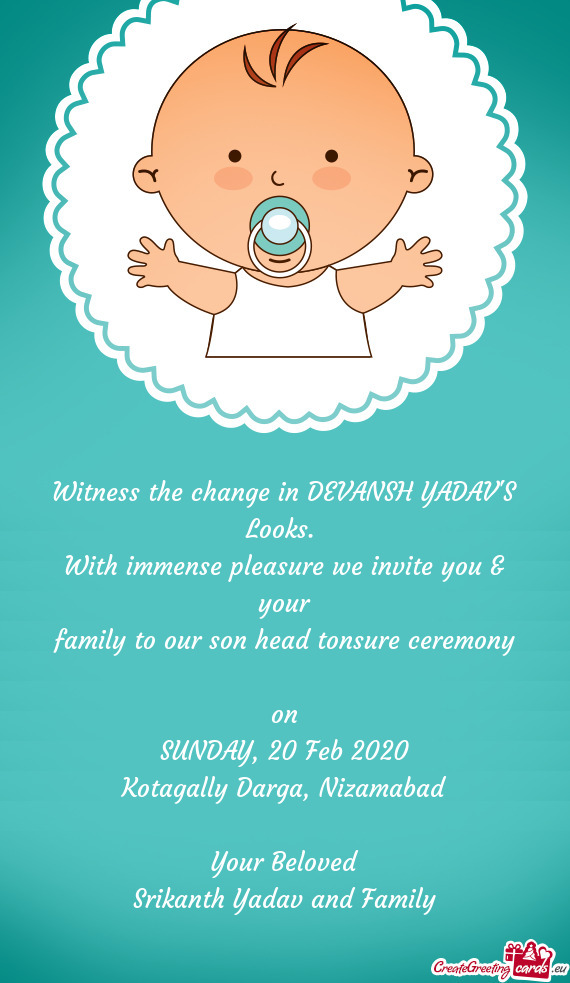 Witness the change in DEVANSH YADAV