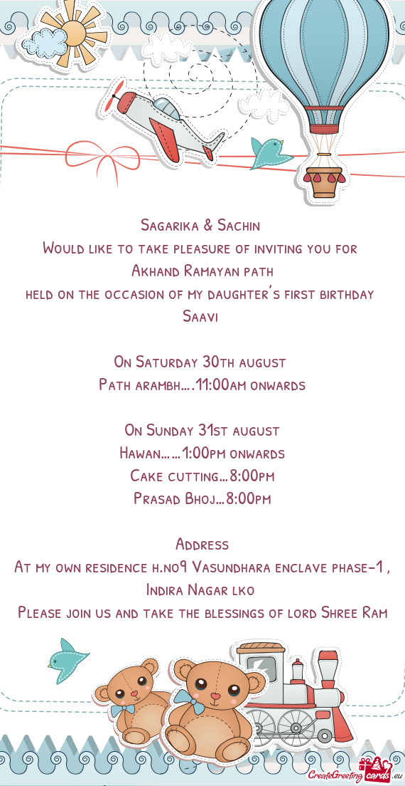 Would like to take pleasure of inviting you for