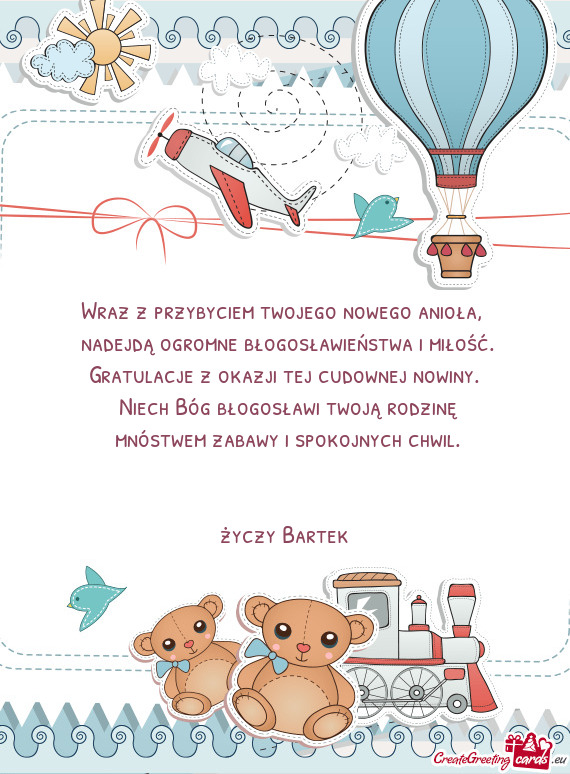 Wraz z przybyciem twojego nowego anioła