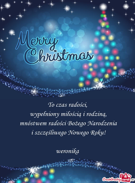 Wypełniony miłością i rodziną