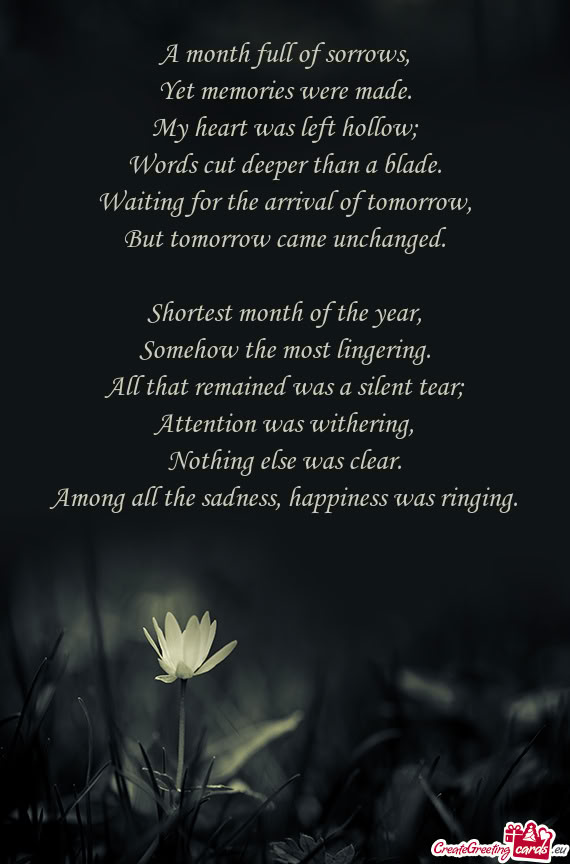 Yet memories were made