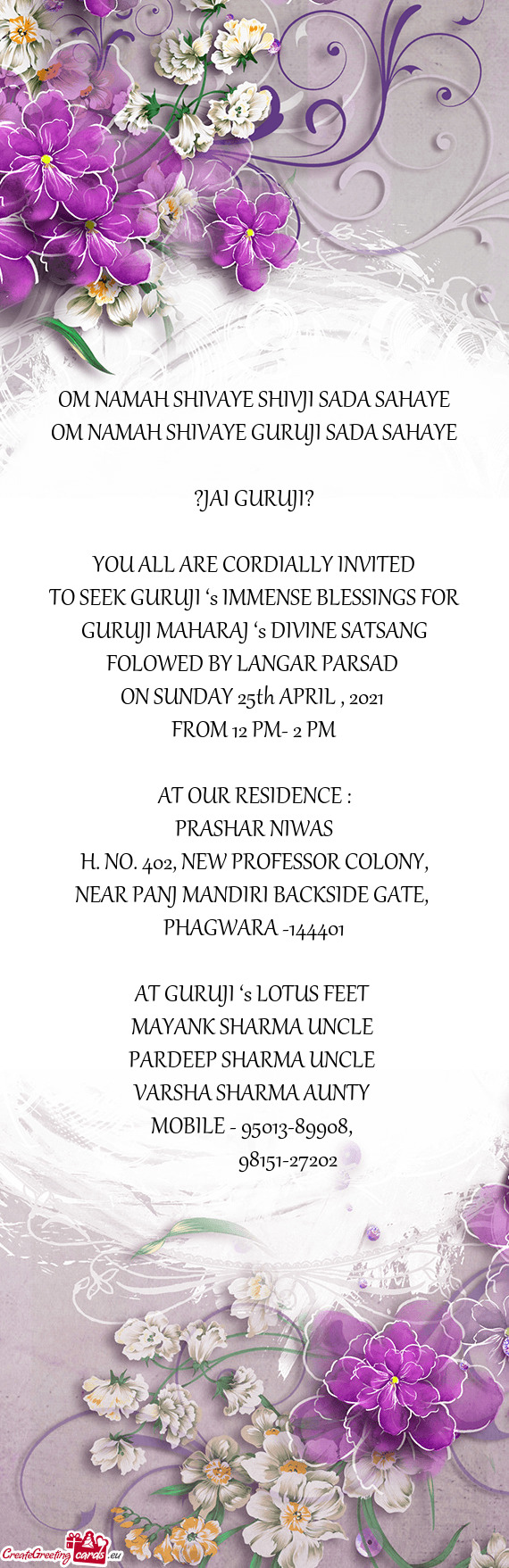 YOU ALL ARE CORDIALLY INVITED
