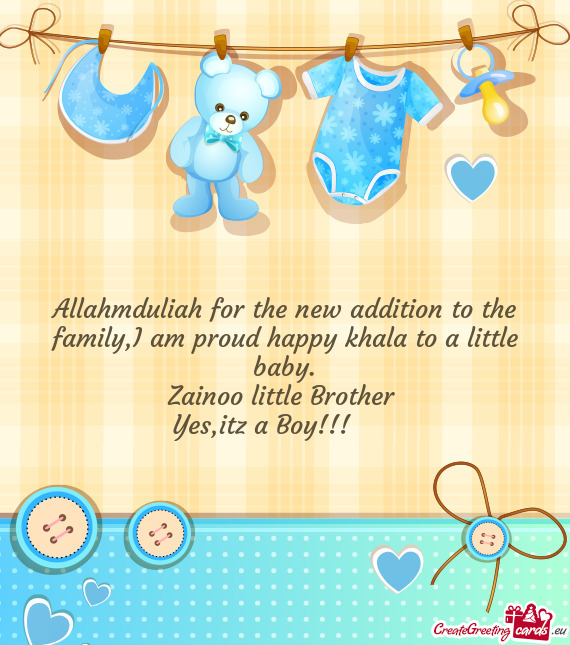 Zainoo little Brother