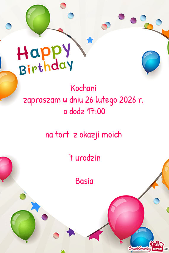 Zapraszam w dniu 26 lutego 2026 r