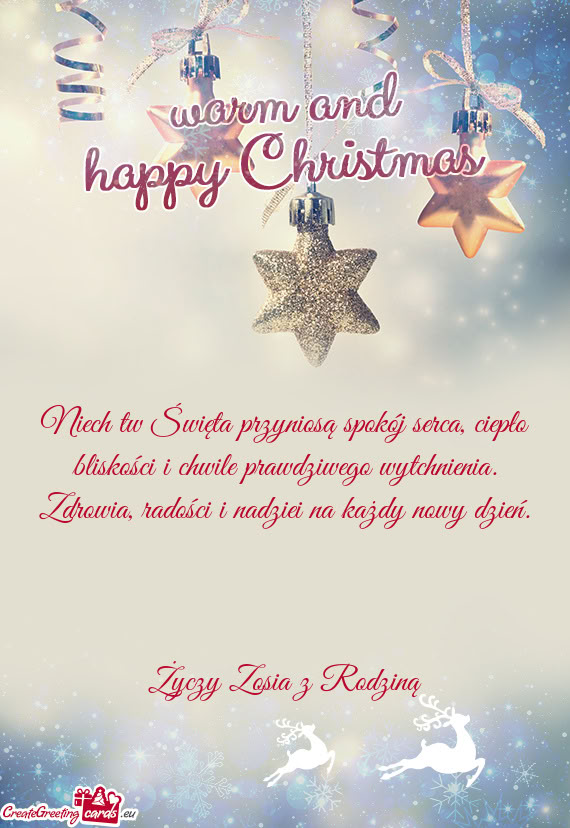 Zdrowia, radości i nadziei na każdy nowy dzień