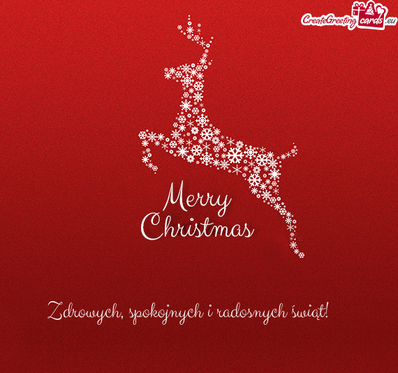 Zdrowych, spokojnych i radosnych świąt! 🎄🦄🎁