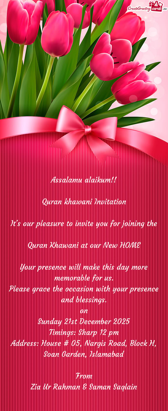 Zia Ur Rahman & Saman Saqlain