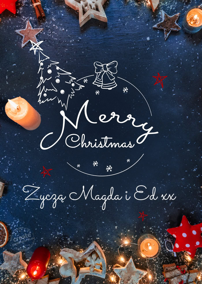 Życzą Magda i Ed xx