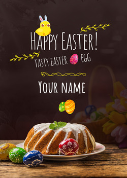 Easter Cake Card
