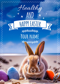 Easter greeting cards for family