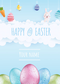 Pastel Easter Cards