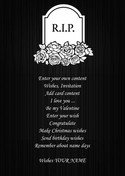 sad condolence card
